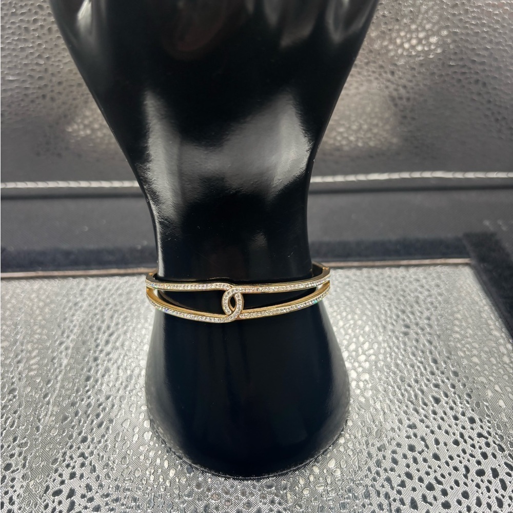 Gold Stainless Steel Bangle
